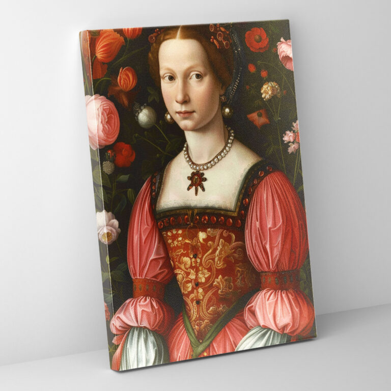 Noblewoman Portrait Wall Art - Raffaello Sanzio, Canvas Wall Art, Home Decoration, Raffaello Sanzio