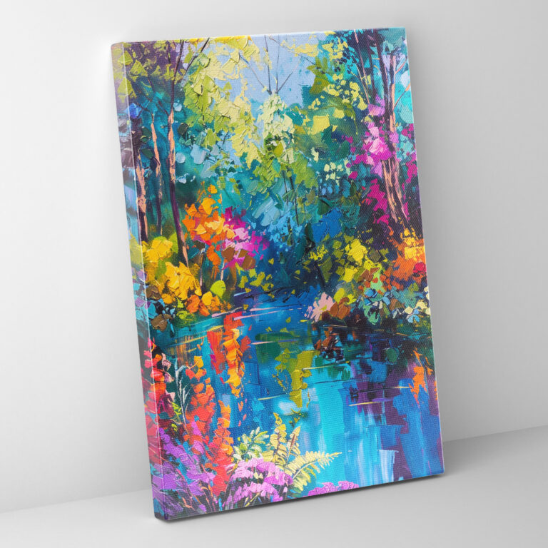 Vibrant Nature Canvas Print - Raffaello Sanzio, Canvas, Raffaello Sanzio, Home Decoration