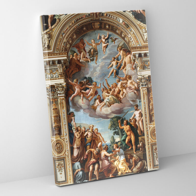 Mythological Grandeur Canvas Print - Raffaello Sanzio, Canvas Print, Themes Raffaello Sanzio, Wall Art