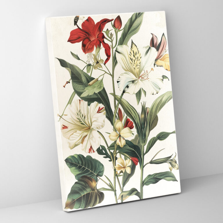 Raffaello Sanzio Botanical Wall Art - Raffaello Sanzio, Canvas Print, Home Decoration, Canvas Wall Art