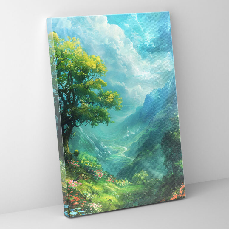 Dreamlike Landscape Canvas Print By Raffaello Sanzio - Raffaello Sanzio, Canvas, Canvas Print, Canvas Wall Art