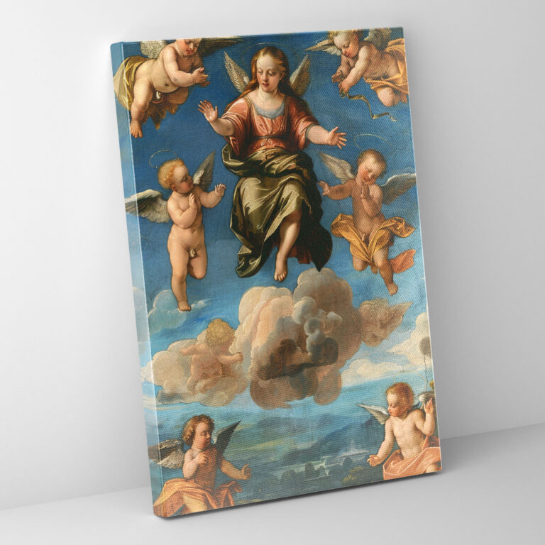 Religious Angels Wall Art - Raffaello Sanzio, Home Decoration, Wall Decoration, Canvas