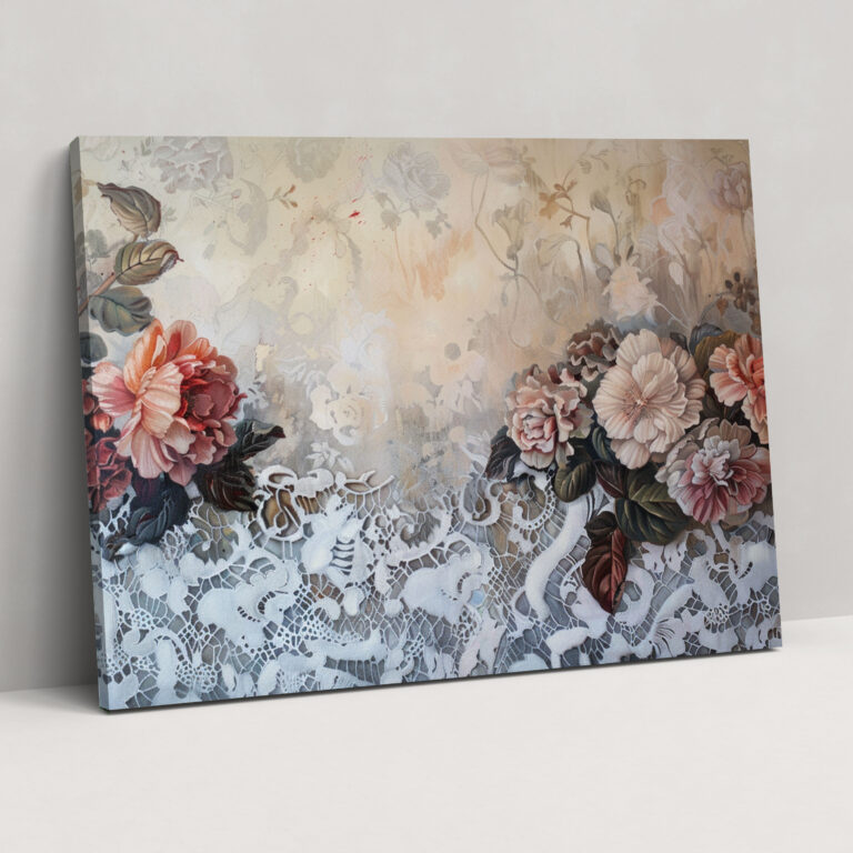 Rococo Style Painting Wall Decoration - Rococo, Rococo Style Painting, Home Decoration, Canvas Wall Art