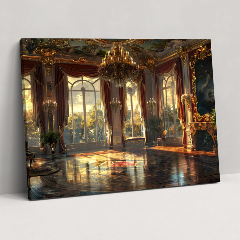 Rococo Style Painting Wall Art - Rococo, Wall Decoration, Rococo Style Painting, Wall Art