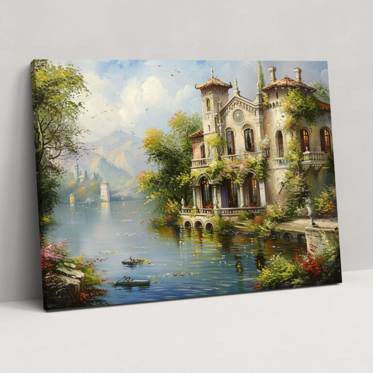 Rococo Style Painting Wall Decoration - Rococo, Home Decoration, Wall Art, Rococo Style Painting