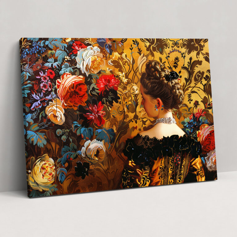 Rococo Style Painting Wall Art - Rococo, Rococo Style Painting, Home Decoration, Wall Decoration