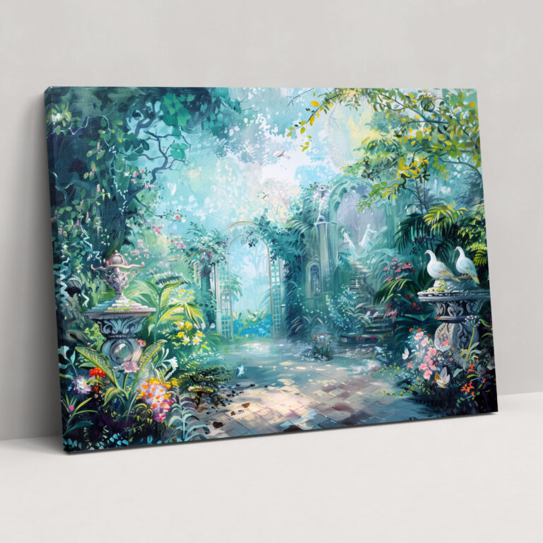 Rococo Style Painting Wall Art - Rococo, Rococo Style Painting, Home Decoration, Wall Decoration