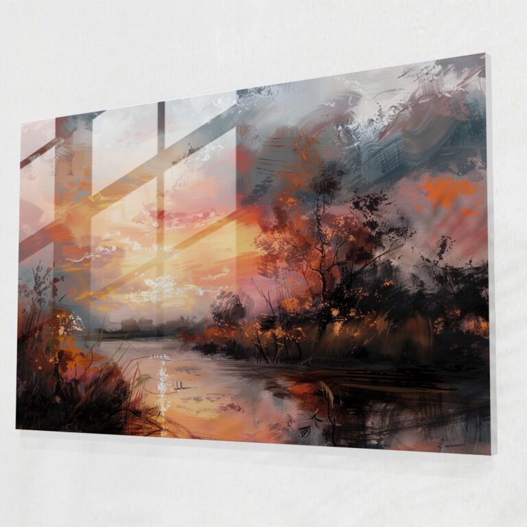 Rembrandt Glass Art - Rembrandt, Home Decoration, Glass Art, Wall Decoration