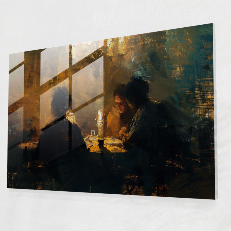 Rembrandt Glass Print - Rembrandt, Home Decoration, Rembrandt, Glass Print