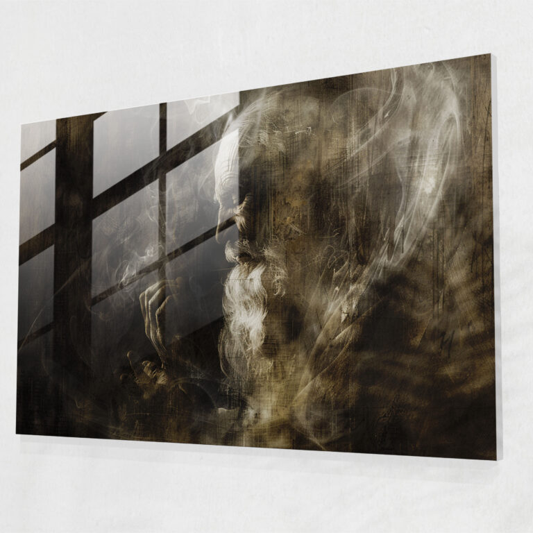 Rembrandt Religious Glass Print Artwork - Rembrandt, Rembrandt, Wall Decoration, Glass Print