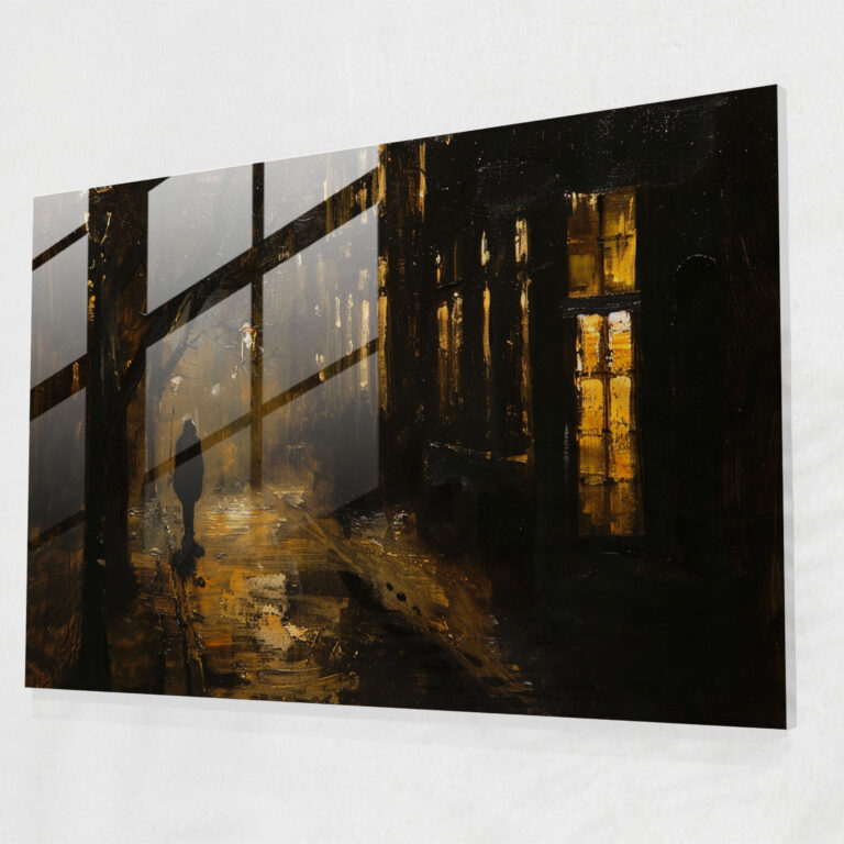 Rembrandt Glass Wall Art Modern Art - Rembrandt, Wall Decoration, Sophisticated, Modern Art