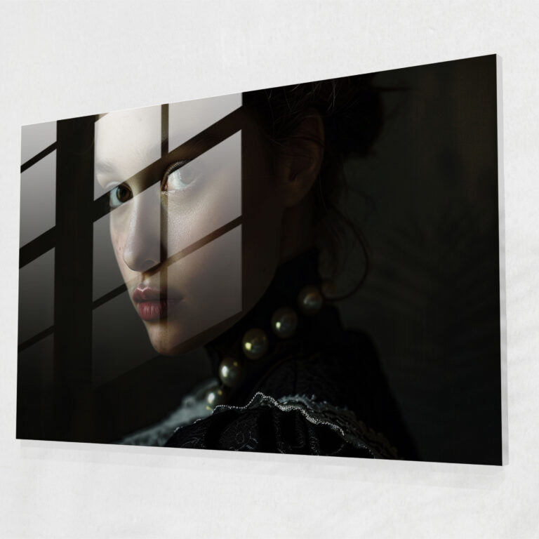 Rembrandt Glass Art Wall Decoration - Rembrandt, Intensity, Fine Art, Glass Art