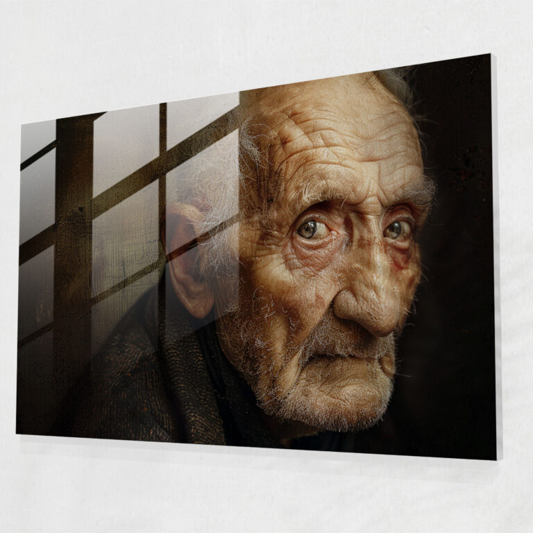 Rembrandt Glass Wall Art Home Decoration - Rembrandt, Home Decoration, Character, Rembrandt