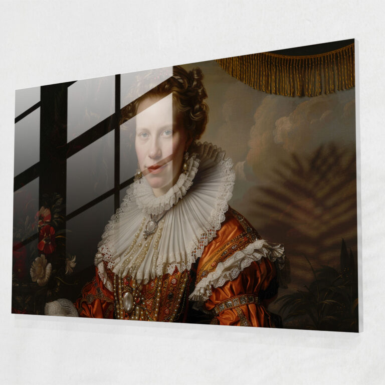 Rembrandt Glass Print Wall Decoration - Rembrandt, Rembrandt, Luxurious, Opulent