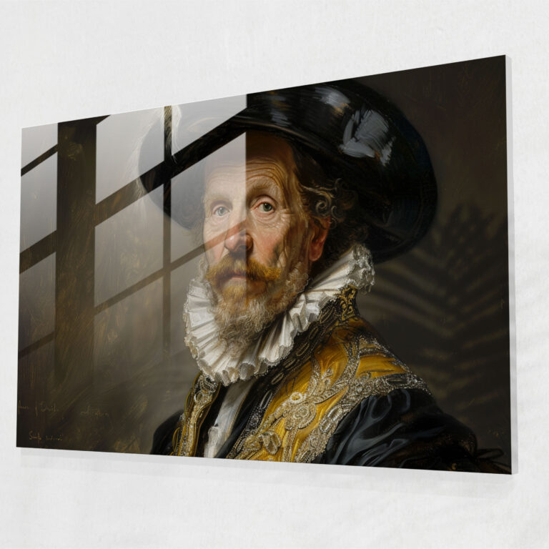 Rembrandt Glass Print Home Decoration - Rembrandt, Glass Print, Rembrandt, Wall Decoration