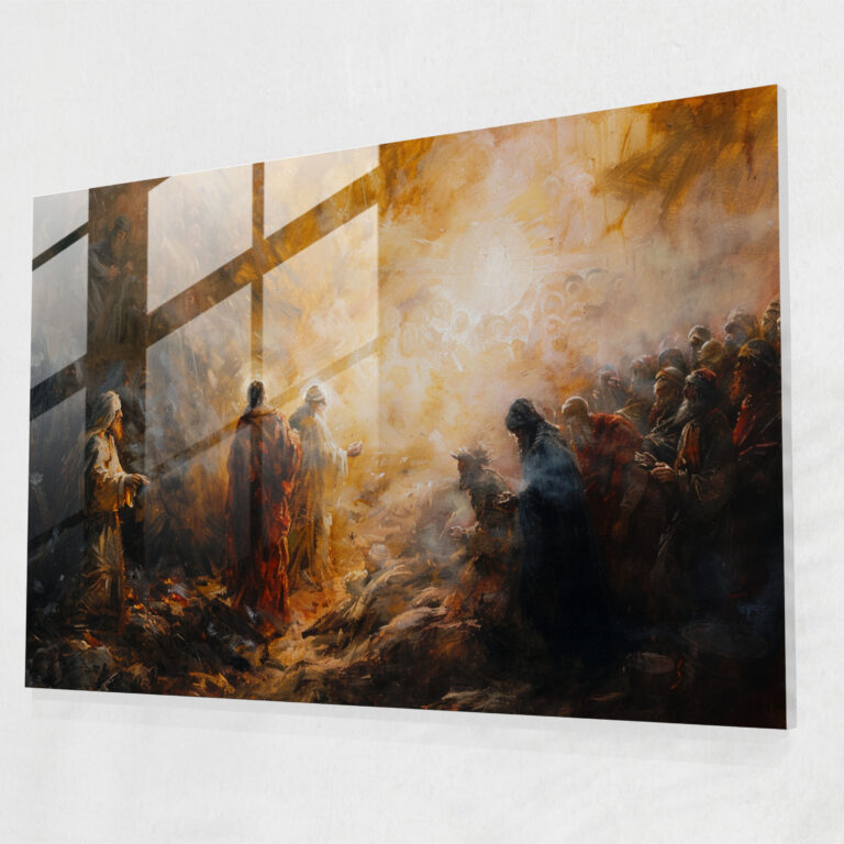 Rembrandt Glass Print Modern Art - Rembrandt, Rembrandt, Glass Art, Glass Print