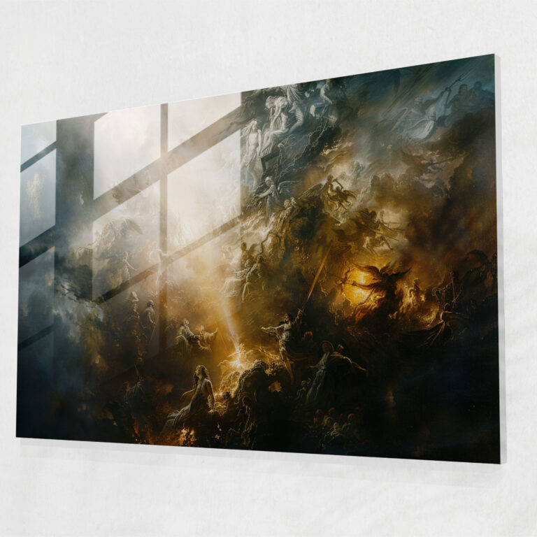 Rembrandt Glass Wall Art Home Decoration - Rembrandt, Modern Art, Rembrandt, Wall Decoration