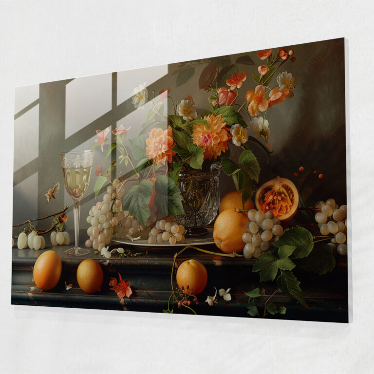 Rembrandt Glass Art Still Life - Rembrandt, Still Life Painting, Rembrandt, Realism