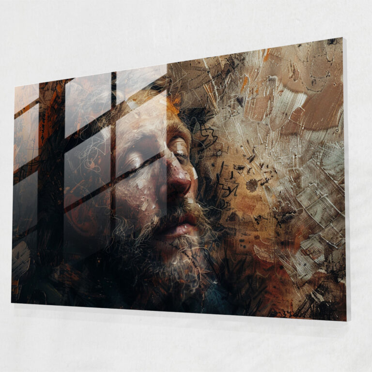 Rembrandt Modern Art Self-Portrait - Rembrandt, Emotion, Rembrandt, Modern Art