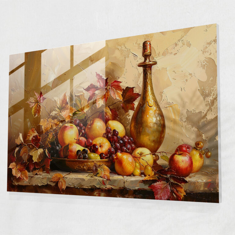 Rembrandt Home Decoration Still Life Painting - Rembrandt, Wall Decoration, Home Decoration, Glass Art