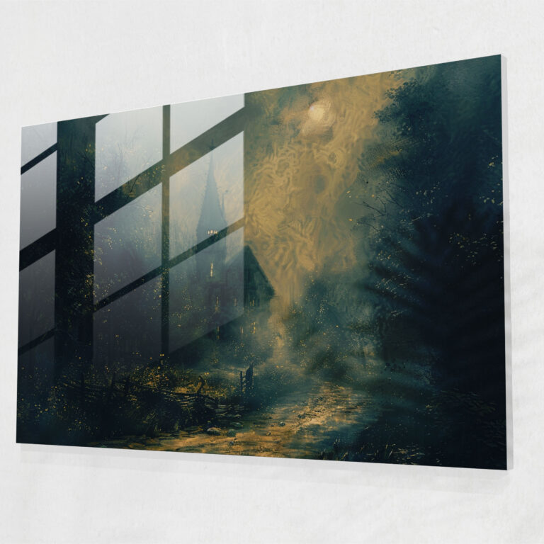 Rembrandt Modern Art Unique Perspective - Rembrandt, Glass Art, Unique Perspective, Modern Art