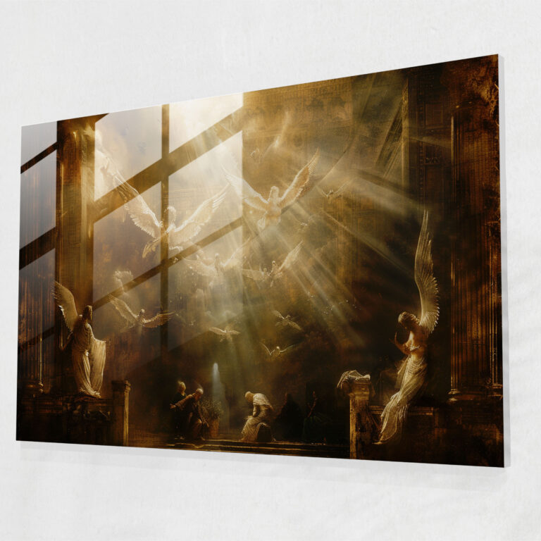 Rembrandt Glass Wall Art - Rembrandt, Rembrandt, Modern Art, Wall Decoration