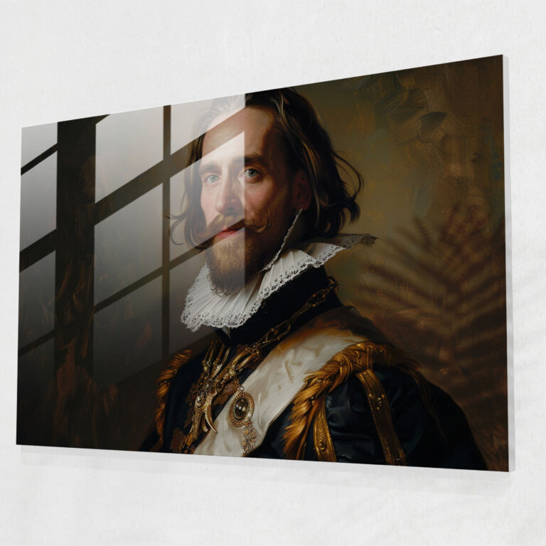 Rembrandt Glass Print Home Decoration - Rembrandt, Modern Art, Glass Print, Wall Decoration
