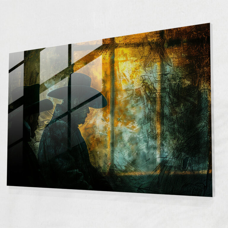 Rembrandt Glass Wall Art - Night Watchmen In Shadows - Rembrandt, Modern Art, Wall Decoration, Rembrandt