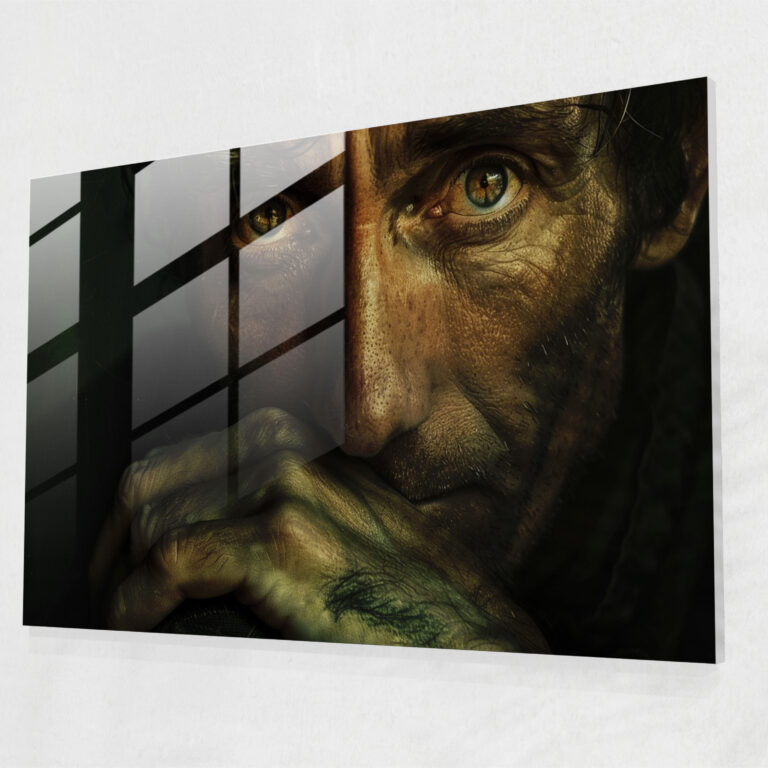 Rembrandt Glass Print Wall Decoration - Rembrandt, Wall Decoration, Modern Art, Glass Print