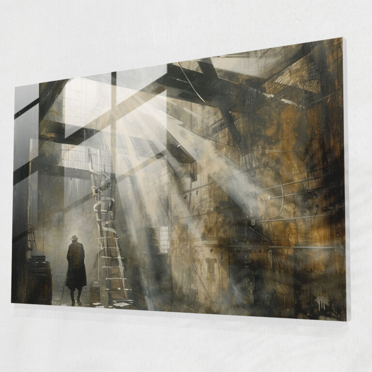 Rembrandt Glass Print - The Mill - Rembrandt, Rembrandt, Peaceful Decor, Landscape