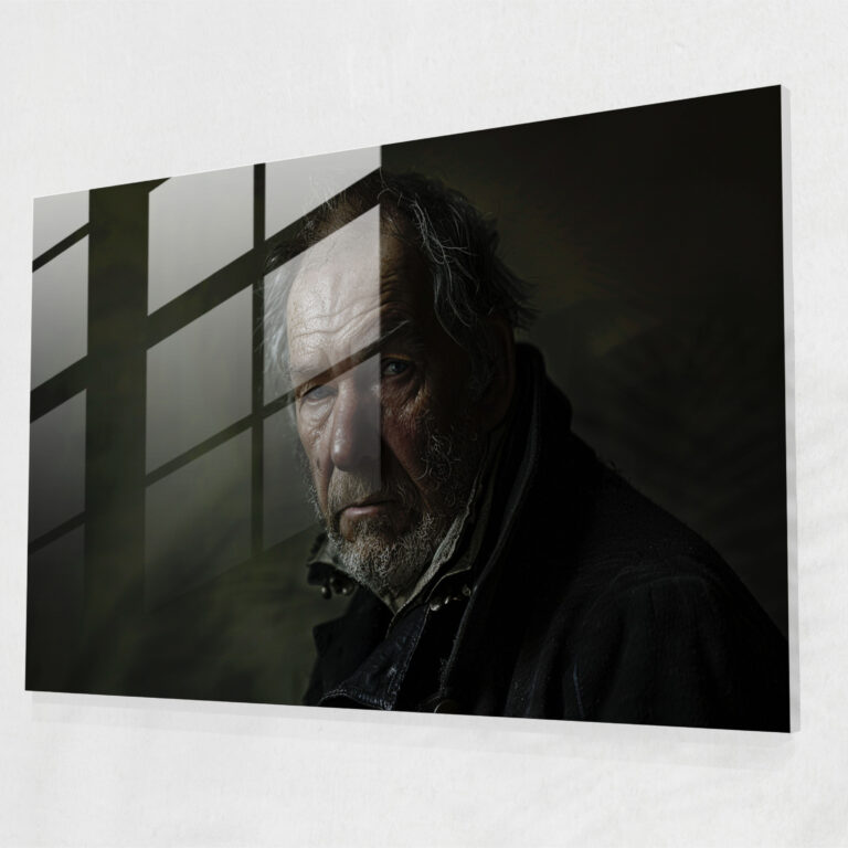 Rembrandt Glass Print - Rembrandt, Modern Art, Glass Wall Art, Rembrandt