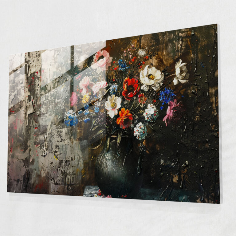 Rembrandt Glass Art - Rembrandt, Home Decoration, Glass Wall Art, Glass Art