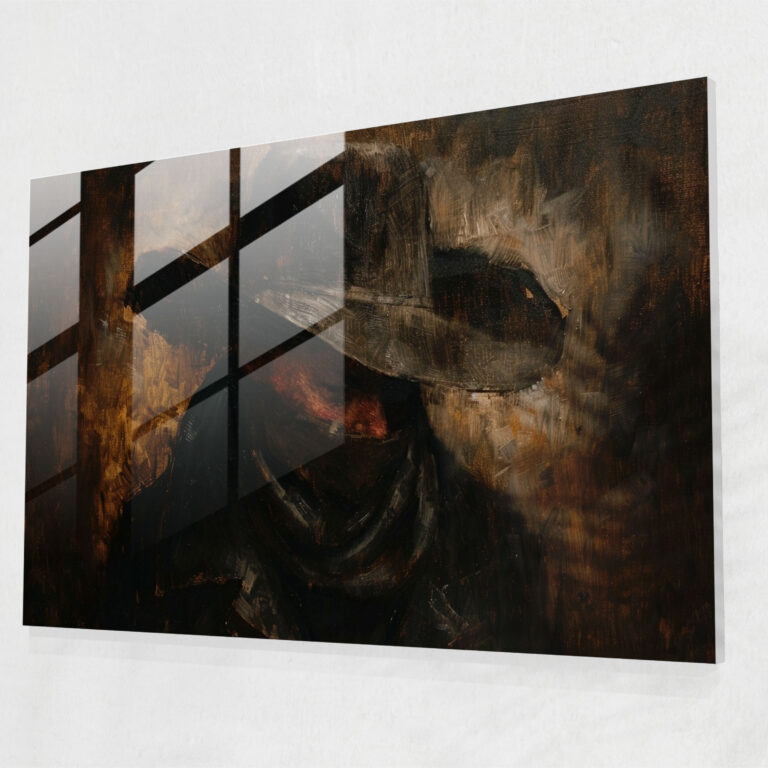 Rembrandt Glass Wall Art - Rembrandt, Glass Art, Glass Wall Art, Rembrandt