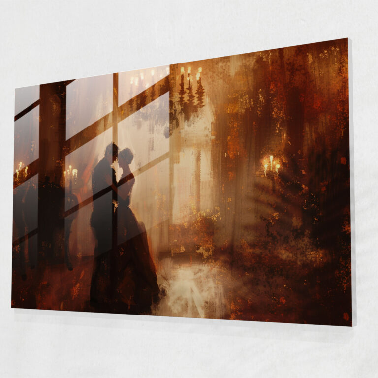 Rembrandt Glass Wall Art Home Decoration - Rembrandt, Home Decoration, Rembrandt, Couple Dancing