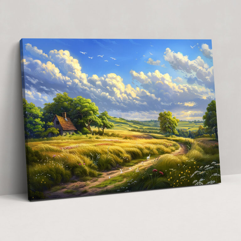 Realism Landscape Wall Art - Realism, Realism, Canvas, Wall Art