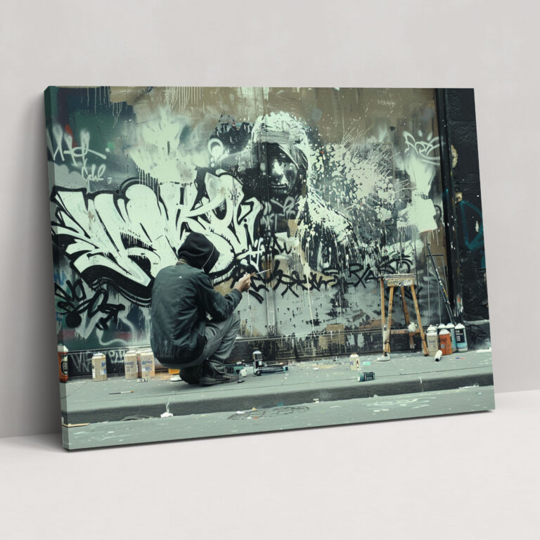 Realism Urban Wall Art - Realism, Canvas, Home Decoration, Wall Art
