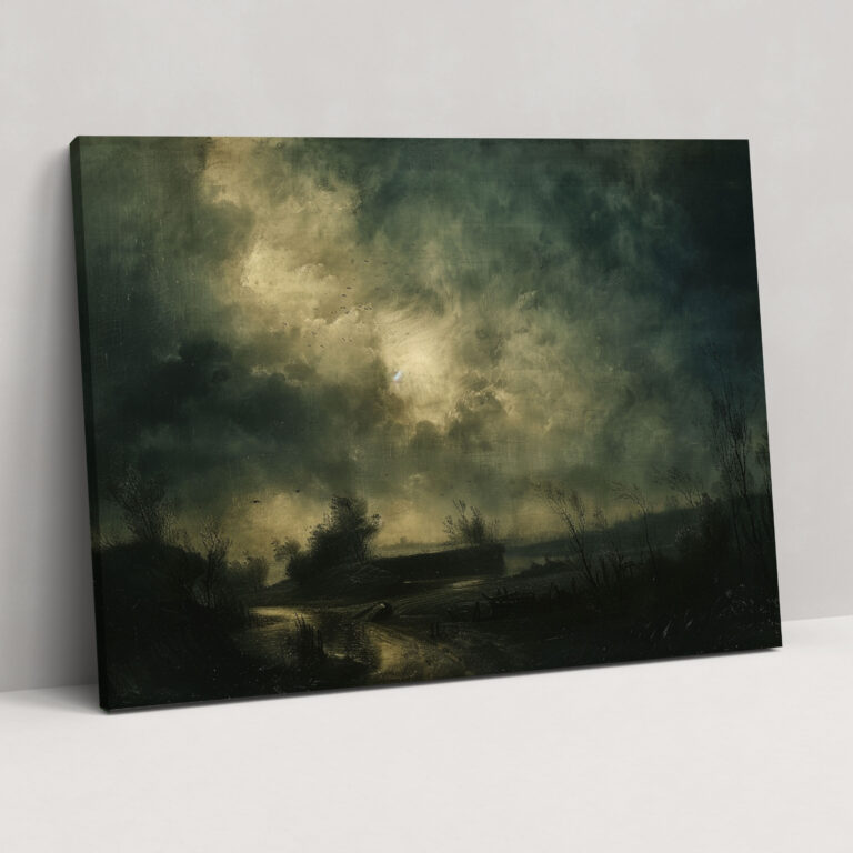 Rembrandt Style Canvas Print - Rembrandt, Rembrandt Style, Wall Decoration, Home Decoration
