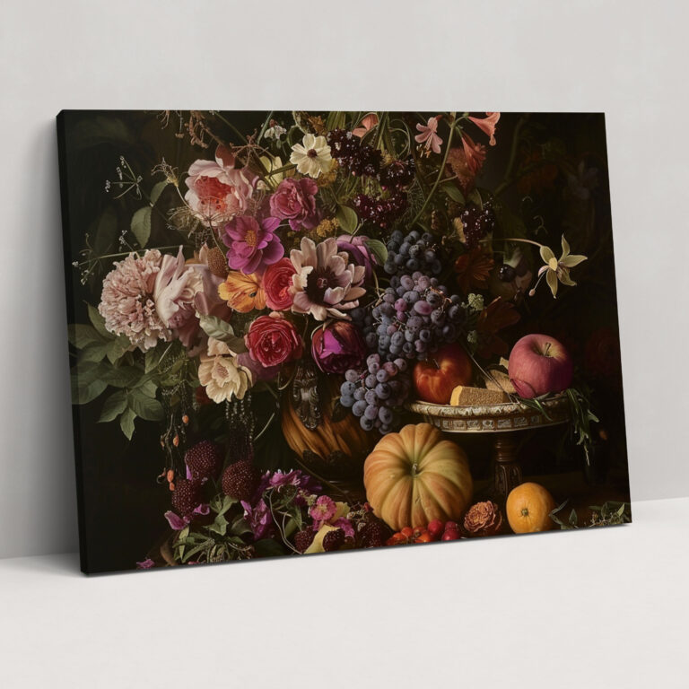 Rembrandt Style Canvas Print - Rembrandt, Canvas Wall Art, Wall Art, Wall Decoration