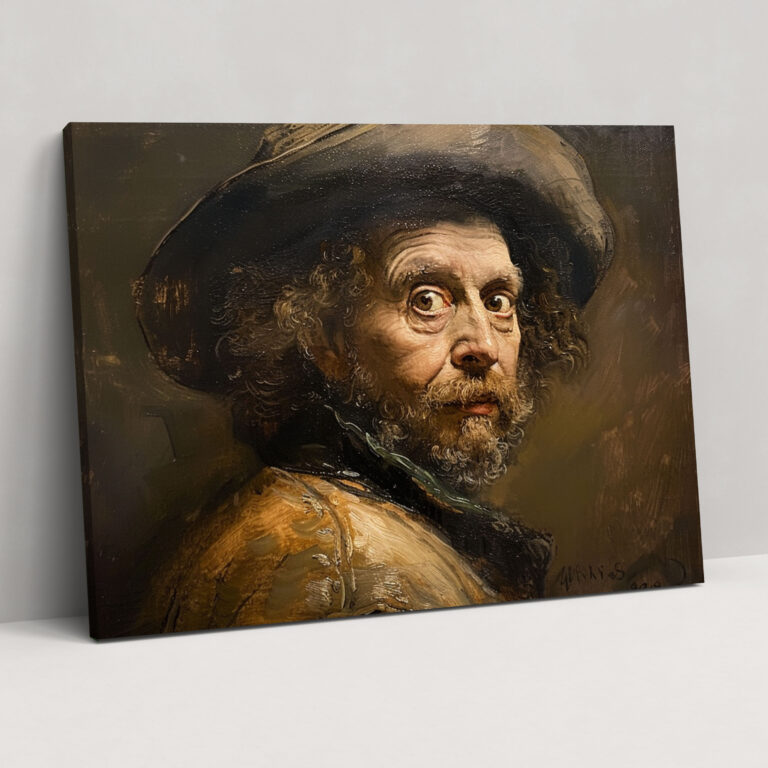 Rembrandt Style Wall Decoration - Rembrandt, Canvas Wall Art, Canvas, Wall Decoration