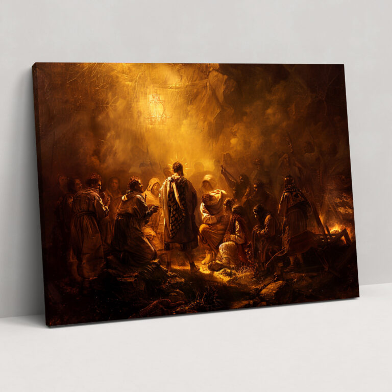 Rembrandt Biblical Scene Wall Art - Rembrandt, Wall Decoration, Wall Art, Rembrandt