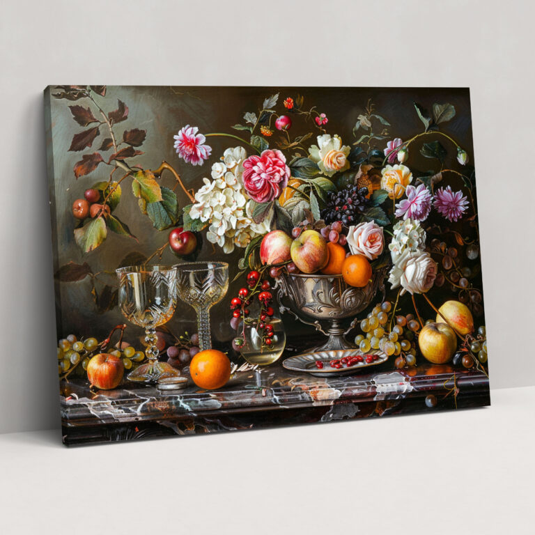 Rembrandt Still Life Canvas Print - Rembrandt, Wall Decoration, Canvas, Rembrandt