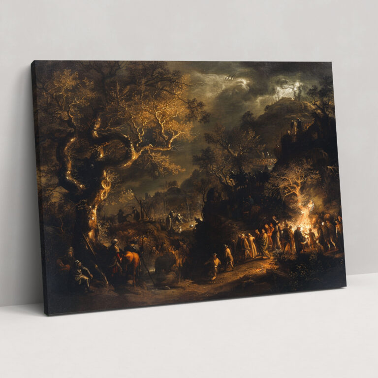 Rembrandt Mythological Scene Wall Art - Rembrandt, Rembrandt, Home Decoration, Canvas