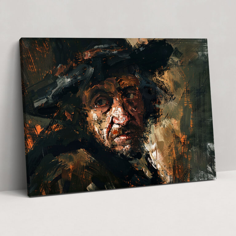 Rembrandt Wall Decoration - Rembrandt, Wall Decoration, Canvas Print, Rembrandt