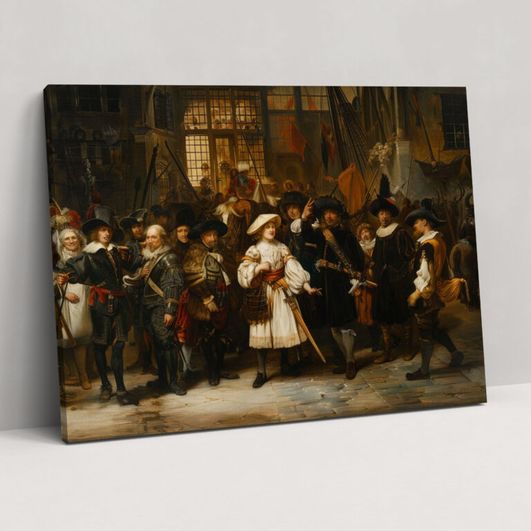 Rembrandt Historical Scene Wall Art - Rembrandt, Canvas, Wall Art, Home Decoration