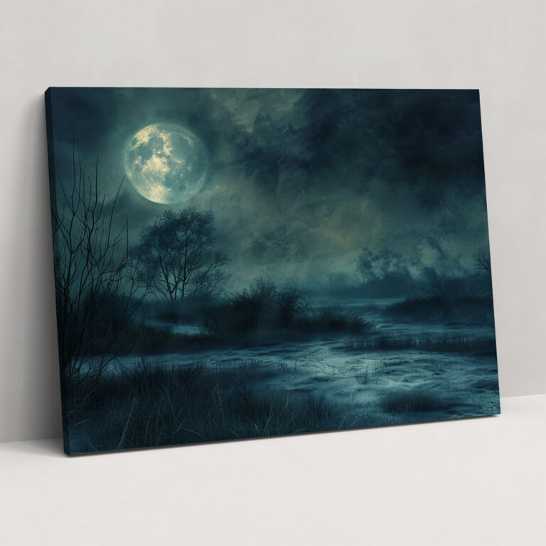 Rembrandt Night Scene Wall Decoration - Rembrandt, Home Decoration, Canvas, Wall Decoration