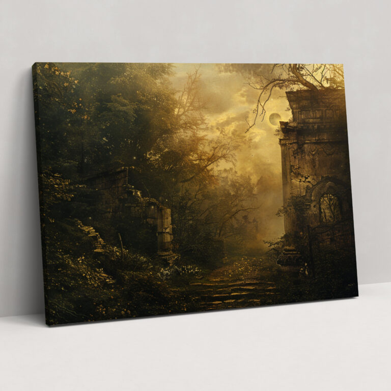 Rembrandt Symbolic Scene Canvas Print - Rembrandt, Wall Art, Canvas Wall Art, Canvas