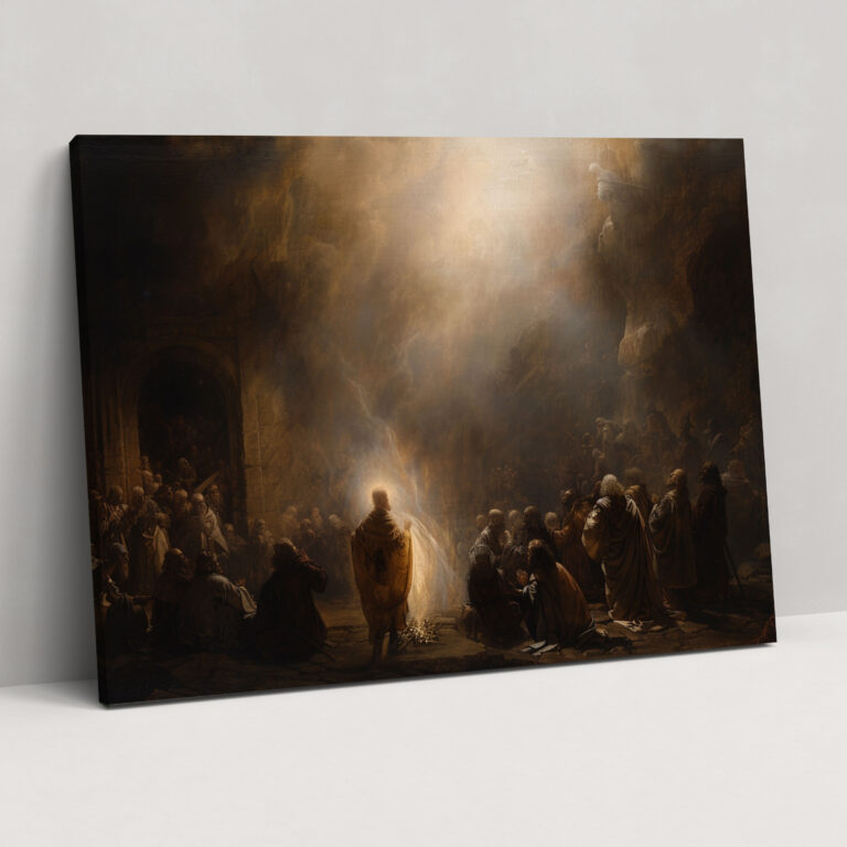 Rembrandt Biblical Scene Wall Art - Rembrandt, Canvas, Home Decoration, Wall Decoration