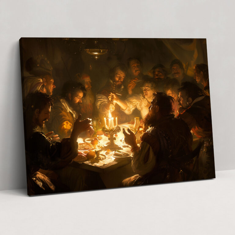 Rembrandt Wall Art - Rembrandt, Wall Art, Canvas Print, Canvas
