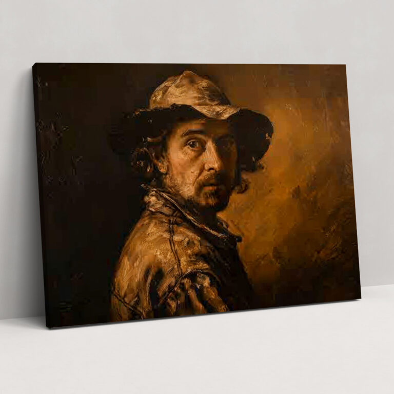 Rembrandt Canvas Print - Rembrandt, Home Decoration, Wall Decoration, Rembrandt