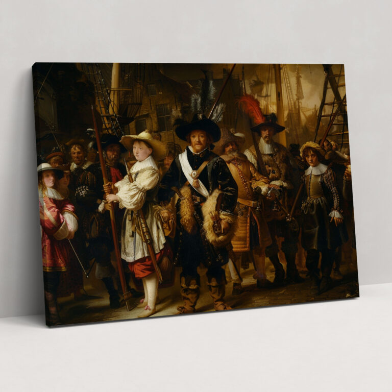 Rembrandt Wall Art Canvas Print - Rembrandt, Canvas, Canvas Print, Wall Decoration